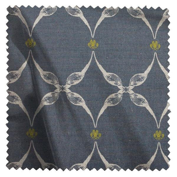 Pheasant & Feather in Slate & Lime