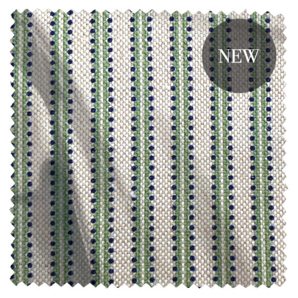 Poplar Stripe Lawn Green