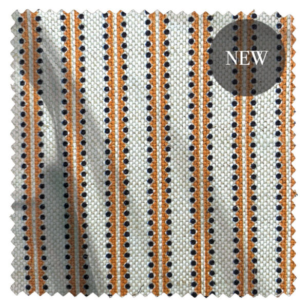 Poplar Stripe Orange/Black Natural