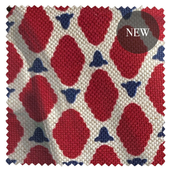 Cumbrian Sheep in Red & Navy